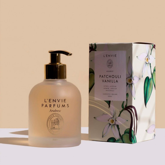 Imagem SABONETE LÍQUIDO PATCHOULI VANILLA ARABESC 200ML - L'ENVIE