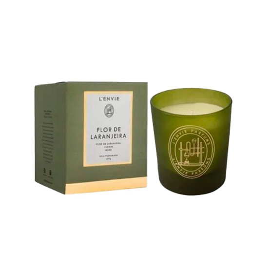 Imagem VELA PERFUMADA FLOR DE LARANJEIRA 210G - L'ENVIE