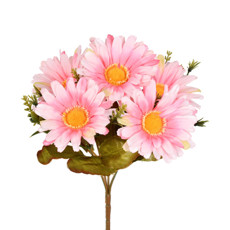 Imagem de BUQUÊ GERBERA X5 BLUSH 20X30CM - GRILLO 53547 - Grillo Ltda