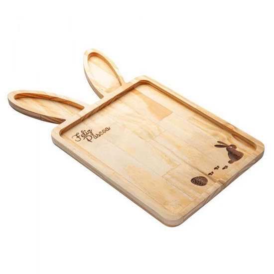 Imagem PETISQUEIRA DE MADEIRA PINUS NEW EASTER 45CM X 25CM X 1,5CM - WOODART