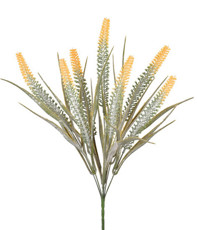 Imagem de BUQUÊ MILHO FLOCADO X7 AMARELO 19X46CM - GRILLO 55274 - Grillo Ltda