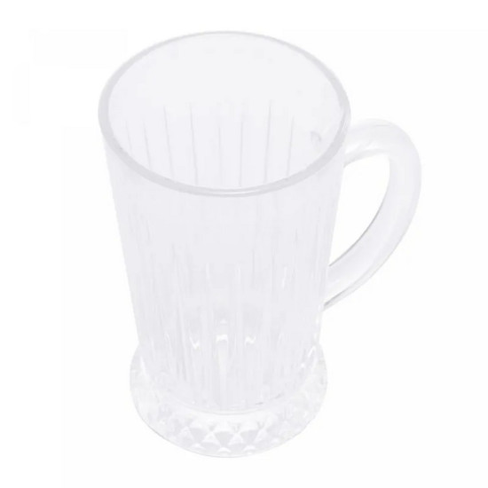 Imagem TAÇA PARA CAPPUCCINO DE VIDRO DELI DIAMANTE 210ML - LYOR