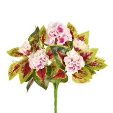 Imagem de BUQUÊ GERANIO X5 LILÁS 22X28CM GRILLO 53455 - Grillo Ltda