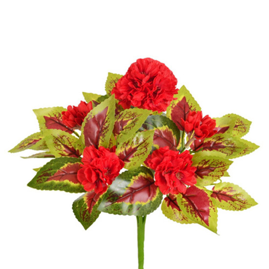 Imagem BUQUÊ GERANIO X5 VERMELHO 22X28CM GRILLO 53455