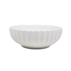 Imagem de TIGELA DE CERÂMICA COR BRANCO 25X25X9CM - GRILLO 55046 - Grillo Ltda