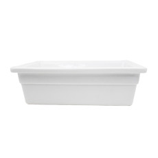 Imagem de TRAVESSA FUNDA EM CERÂMICA COR BRANCO 32X27X9,5CM - GRILLO 55064 - Grillo Ltda