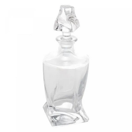 Imagem GARRAFA PARA WHISKY DE CRISTAL TORTILE 750ML - WOLFF