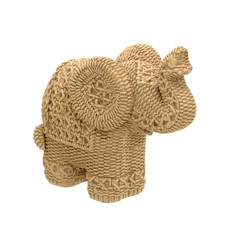 Imagem de ELEFANTE DECORATIVO DE RESINA 25,5X13X22CM - MABRUK  - Mabruk Importacao E Comercio Eireli