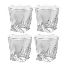 Imagem de CONJUNTO DE 6 COPOS PARA WHISKY DE CRISTAL TORTILETE 310ML - WOLFF  - Rojemac Impotacao E Exportacao Ltda