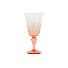 Imagem de TAÇA EM ACRÍLICO 310 ML COM DETALHES EM BOLHA DEGRADE COR LARANJA 10X10X20CM - ENTRE CASA - Inverno Verao Comercio De Modas E Decoracao Eireli