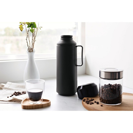 Imagem POTE DE VIDRO TRAMONTINA PUREZZA COM TAMPA DE AÇO INOX 10 CM 1 L