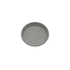 Imagem de PRATO PARA VASO Nº2 EM RESINA DE POLIPROPILENO COR MÁRMORE 18,5X2,5CM - Atacaplast Comercio E Distribuidora Ltda