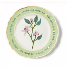 Imagem de PRATO RASO DE PORCELANA ITALIANA BITOSSI DA COLEÇÃO BOTANICA 26,5CM - 6f Decoracoes Exportacao Importacao E Comercio Ltda