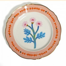 Imagem de PRATO RASO DE PORCELANA ITALIANA BITOSSI DA COLEÇÃO BOTANICA 26,5CM - 6f Decoracoes Exportacao Importacao E Comercio Ltda