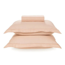 Imagem de JOGO DE CAMA 3 PEÇAS LENÇOL CASAL COM ELÁSTICO E FRONHAS 100% ALGODÃO DUTRA PÉTALA - Karsten S.A 