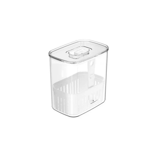 Imagem ORGANIZADOR DE TEMPEROS 1,5L CLEAR FRESH OU 10 X 14,5 X 15CM NATURAL 