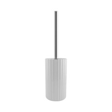 Imagem de ESCOVA SANITÁRIA GROOVE COR BRANCO EM PS (POLIESTIRENO) 9X9X37CM  - Martiplast Industria E Comercio De Plast