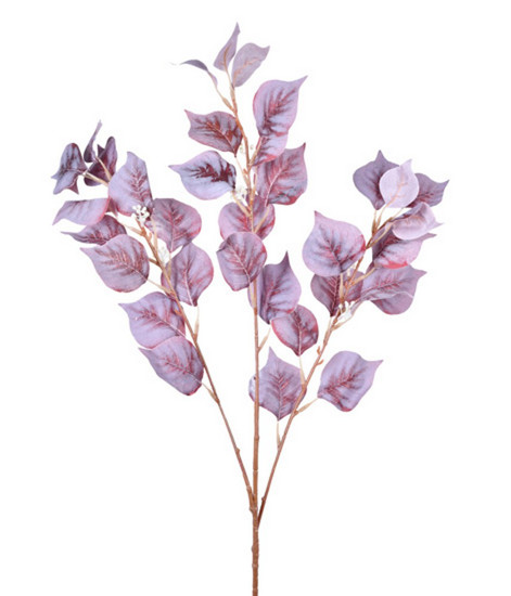 Imagem HASTE FOLHAS DE UVA X3 VERMELHO OUTONO 24X82CM GRILLO 55196