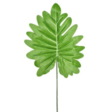 Imagem de HASTE DECORATIVA DE FOLHA DE PHILO VERDE CLARO EM PLÁSTICO MOLDÁVEL 47X20 CM - GRILLO - Grillo Ltda