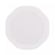 Imagem de PRATO PARA SOBREMESA DE PORCELANA WAVE BRANCO 20CM - Coliseu Presentes Ltda