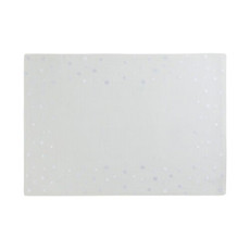 Imagem de LUGAR AMERICANO AUGURI CASA BUBBLY BRANCO COM BORDADO 35X50CM - Auguri Casa Importacao E Exportacao 