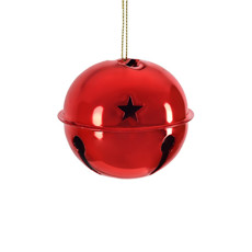 Imagem de JOGO DE GUIZO NATALINO COR VERMELHO 3 PEÇAS DE 8CM - GRILLO 56528 - Grillo Ltda