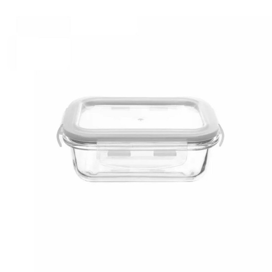 Imagem POTE HERMÉTICO DE VIDRO COM TAMPA 370ML 