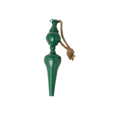 Imagem de ENFEITE NATALINO PARA PENDURAR COR VERDE EM METAL 40X8X8 CM - GRILLO 56729 - Grillo Ltda