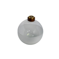 Imagem de VASO DECORATIVO EM VIDRO TRASNPARENTE 33X30X30 CM - Movelaria Coisas Do Brasil Ltda
