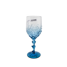 Imagem de TAÇA EM ACRÍLICO AZUL COM CORAL MARINHO EM ALTO RELEVO 470ML 23X9X9 CM - Inverno Verao Comercio De Modas E Decoracao Eireli
