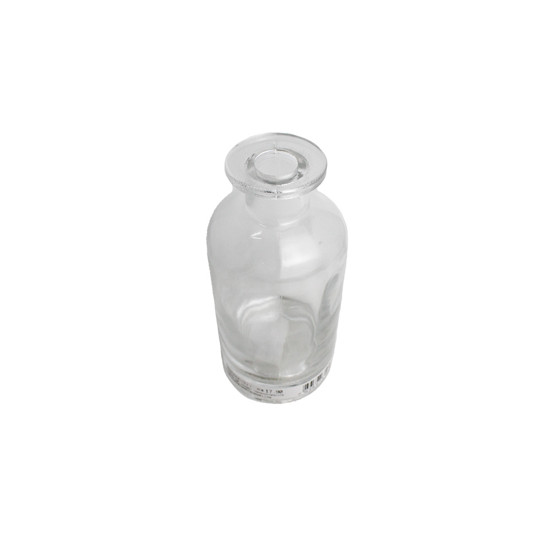 Imagem VASO DECORATIVO EM VIDRO TRANSPARENTE 15X7 CM