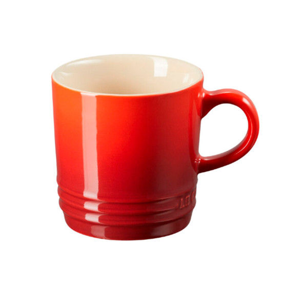Imagem CANECA LONDON EM CERÂMICA VERMELHA 200ML  7,8X7X7 CM - LE CREUSET