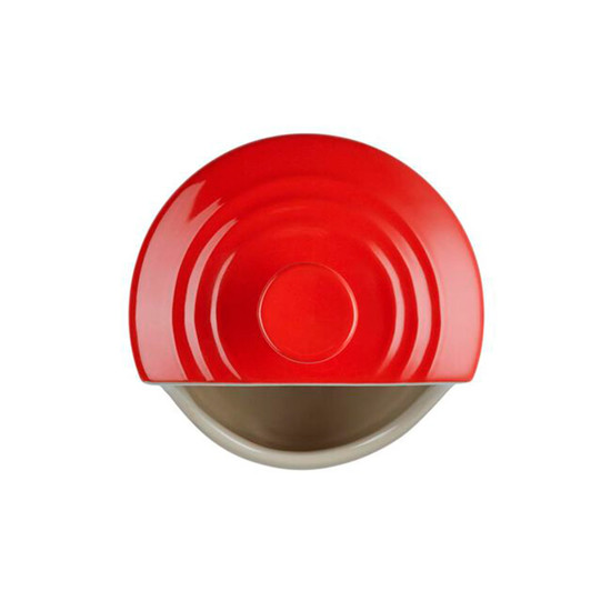Imagem PORTA SAL EM CERÂMICA VERMELHO 13X12X12 CM - LE CREUSET
