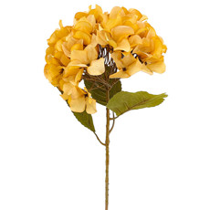 Imagem de HASTE PERMAMENTE DECORATIVA DE HORTÊNCIA CAFÉ EM PLÁSTICO MOLDÁVEL 60X10 CM - Grillo Ltda