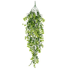 Imagem de HASTE PENDENTE DE FOLHAGEM VERDE EM PLÁSTICO 71X18 CM - GRILLO 53526 - Grillo Ltda