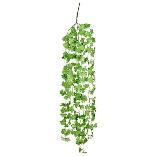 Imagem HASTE PERMANETE DE FOLHAS COSTELA VERDE CLARO DECORATIVA 80X14 CM - GRILLO 57881