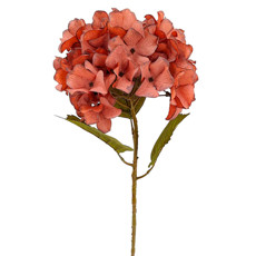 Imagem de HASTE PERMAMENTE DECORATIVA DE HORTÊNCIA MALVA EM PLÁSTICO MOLDÁVEL 60X10 CM - Grillo Ltda