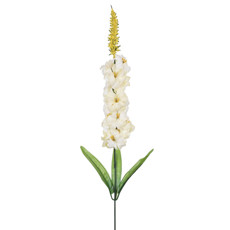 Imagem de HASTE PERMANENTE DE DELFINIUM OUTONO CREME  EM PLÁSTICO 55X5 CM - GRILLO 24355 - Grillo Ltda