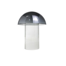Imagem de ADORNO DECORATIVO FORMATO COGUMELO EM VIDRO TRANSPARENTE 13X9 CM - GRILLO 58696 - Grillo Ltda