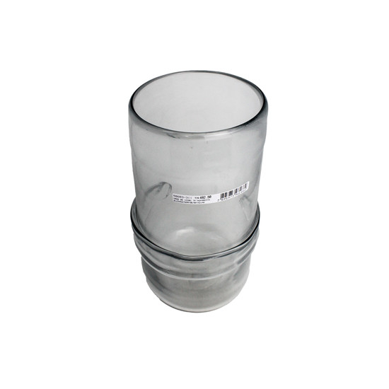 Imagem VASO DE VIDRO DECORATIVO TRANSPARENTE 35X18 CM - GRILLO 58683