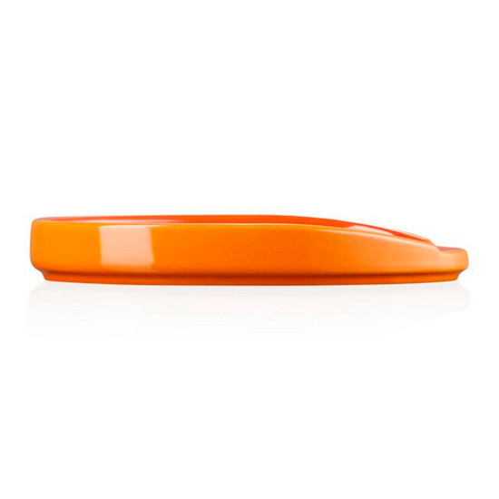 Imagem DESCANSO OVAL PARA COLHER EM CERÂMICA LARANJA 2,3X16X11,85 CM - LE CREUSET
