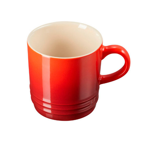 Imagem CANECA LONDON EM CERÂMICA VERMELHA 200ML  7,8X7X7 CM - LE CREUSET