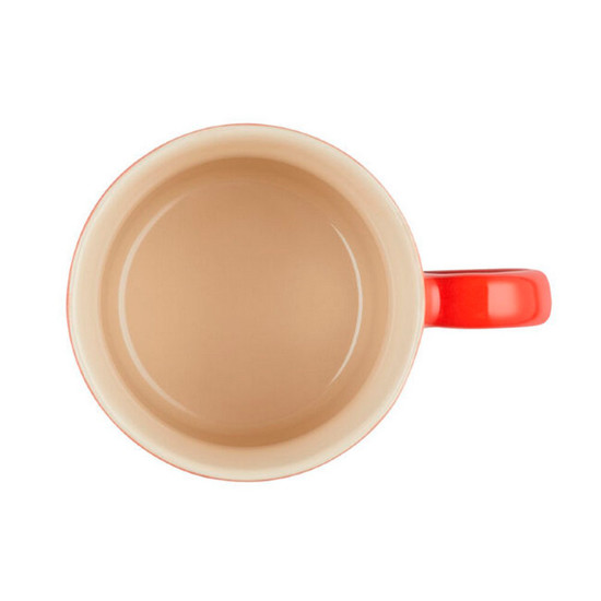 Imagem CANECA LONDON EM CERÂMICA VERMELHA 200ML  7,8X7X7 CM - LE CREUSET
