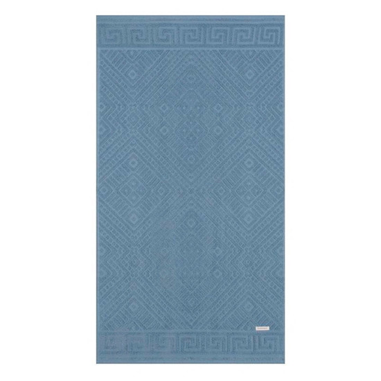Imagem TOALHA DE BANHO OLIMPO EXTRA SOFT AZUL EM ALGODÃO 150X80 CM - BUDDEMEYER