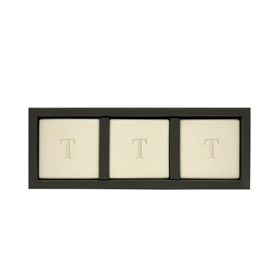 Imagem ESTOJO COM 3 SABONETES EM BARRA LA LUCE 100G - TRUSSARDI