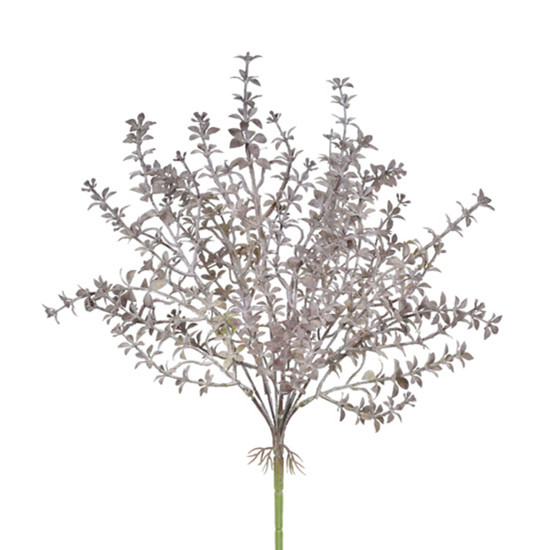 Imagem BUQUÊ DECORATIVO DE FOLHAS PERMANENTES EM PLÁSTICO MOLDÁVEL ROSA OUTONO 40X12 CM