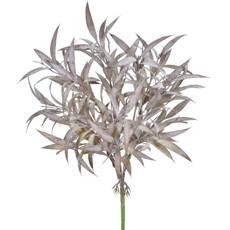 Imagem de BUQUÊ DECORATIVO DE FOLHAS PERMANENTES EM PLÁSTICO MOLDÁVEL ROSA OUTONO 40X16CM - Grillo Ltda