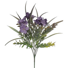 Imagem de BUQUÊ DECORATIVO PERMANENTE DE AMEIXEIRA COR LAVANDA EM PLÁSTICO 36X17 CM - GRILLO - Grillo Ltda