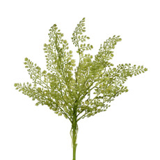 Imagem de BUQUÊ DECORATIVO DE FOLHAS DE SAMAMBAIA VERDE EM PLÁSTICO 52X19 CM - GRILLO - Grillo Ltda