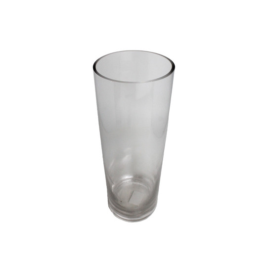 Imagem VASO DECORATIVO ALONGADO EM VIDRO TRANSPARENTE 35X12 CM - GRILLO 59388